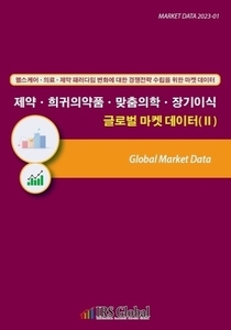 제약ㆍ희귀의약품ㆍ맞춤의학ㆍ장기이식 글로벌 마켓 데이터(Ⅱ)