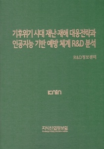 기후위기 시대 재난·재해 대응전략과 인공지능 기반 예방 체계 R&D 분석
