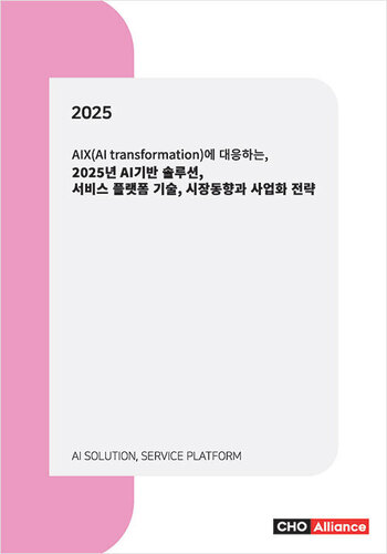 AIX(AI transformation)에 대응하는, 2025년 AI기반 솔루션, 서비스 플랫폼 기술, 시장동향과 사업화 전략