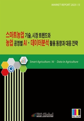 스마트농업 기술, 시장 트렌드와 농업 공정별 AI·데이터분석 활용 동향과 대응 전략