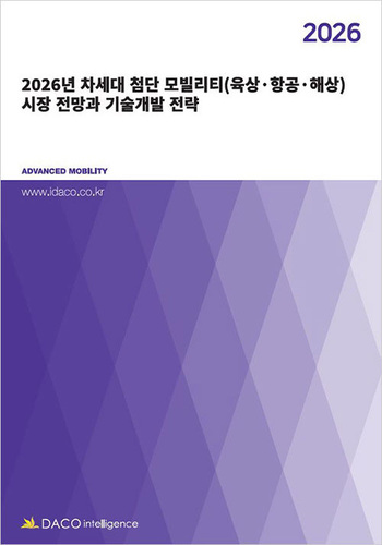 2026년 차세대 첨단 모빌리티(육상·항공·해상) 시장 전망과 기술개발 전략
