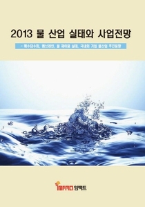 2013 물 산업 실태와 사업전망