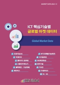 ICT 핵심기술별 글로벌 마켓 데이터 - 인공지능(AI)/빅데이터/클라우드컴퓨팅/사물인터넷(IoT)/블록체인·가상화폐/메타버스/NFT(대체불가능토큰)/디지털트윈/XR(확장현실)/양자기술/IT보안/IT네트워크/5G·6G/각 분야별