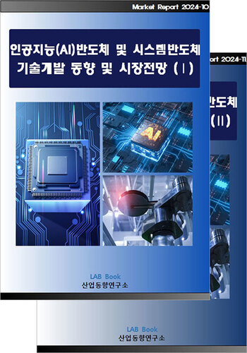 인공지능(AI)반도체 및 시스템반도체 기술개발 동향 및 시장전망 (Ⅰ, Ⅱ 세트)