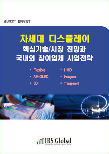 차세대 디스플레이 핵심기술/시장 전망과 국내외 참여업체 사업전략