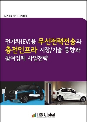 전기차(EV)용 무선전력전송과 충전인프라 시장/기술 동향과 참여업체 사업전략
