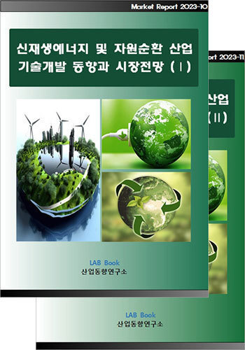 신재생에너지 및 자원순환 산업 기술개발 동향과 시장전망 (Ⅰ, Ⅱ 세트)
