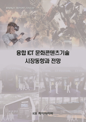 융합 ICT 문화콘텐츠기술 시장동향과 전망