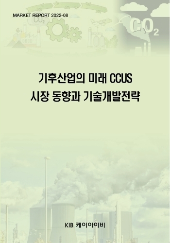기후산업의 미래 CCUS 시장 동향과 기술개발전략